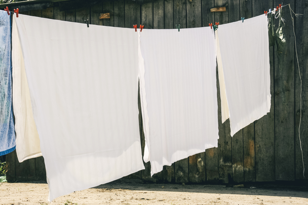 シーツの洗濯は6ステップで 夏の頻度は ダニは ネットに入れる タスクル