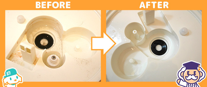 加湿器の掃除方法3選写真付き 洗剤は重曹 クエン酸 水垢やカビは タスクル